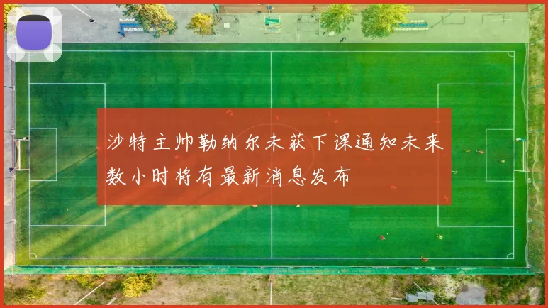 沙特主帅勒纳尔未获下课通知未来数小时将有最新消息发布